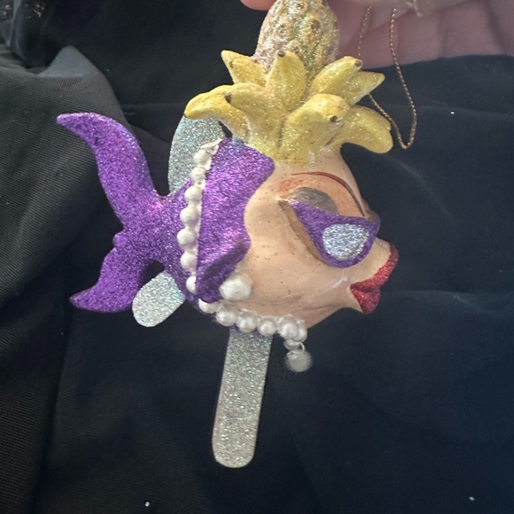 Katherine's Collection Other - Vintage 2001 Carmen Miranda Fish Ornament